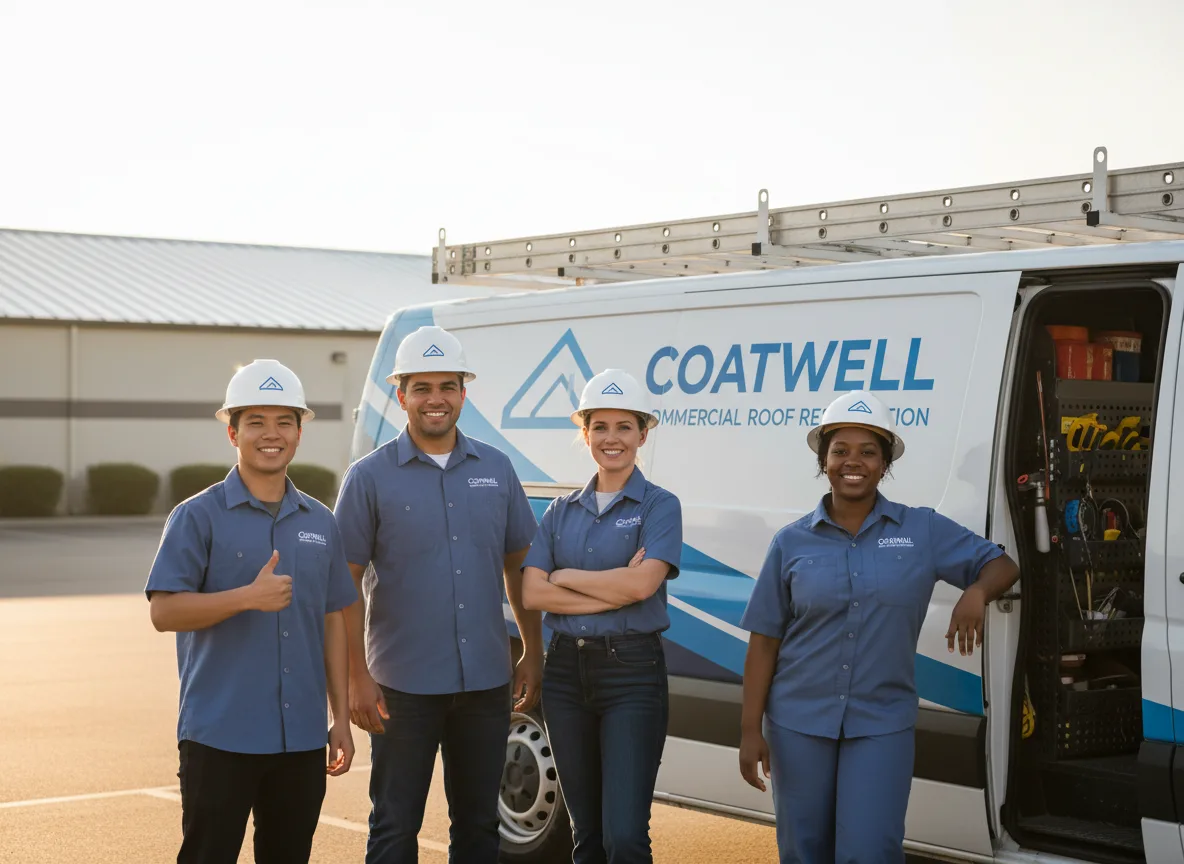 Commercial roof coating company in Palmer, KS
